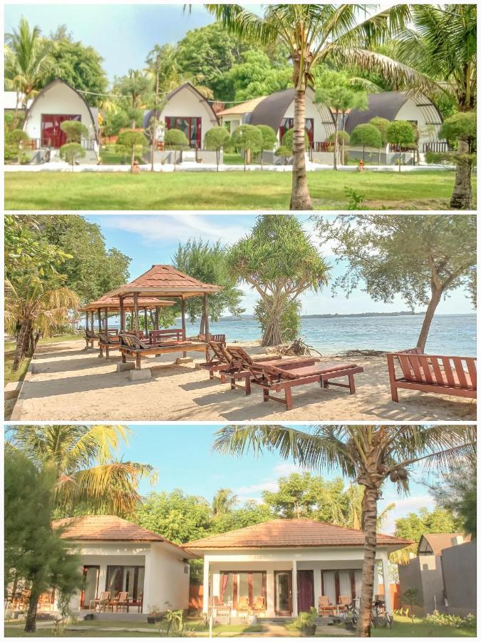 Nusa Indah Bungalows Гілі-Аїр Екстер'єр фото